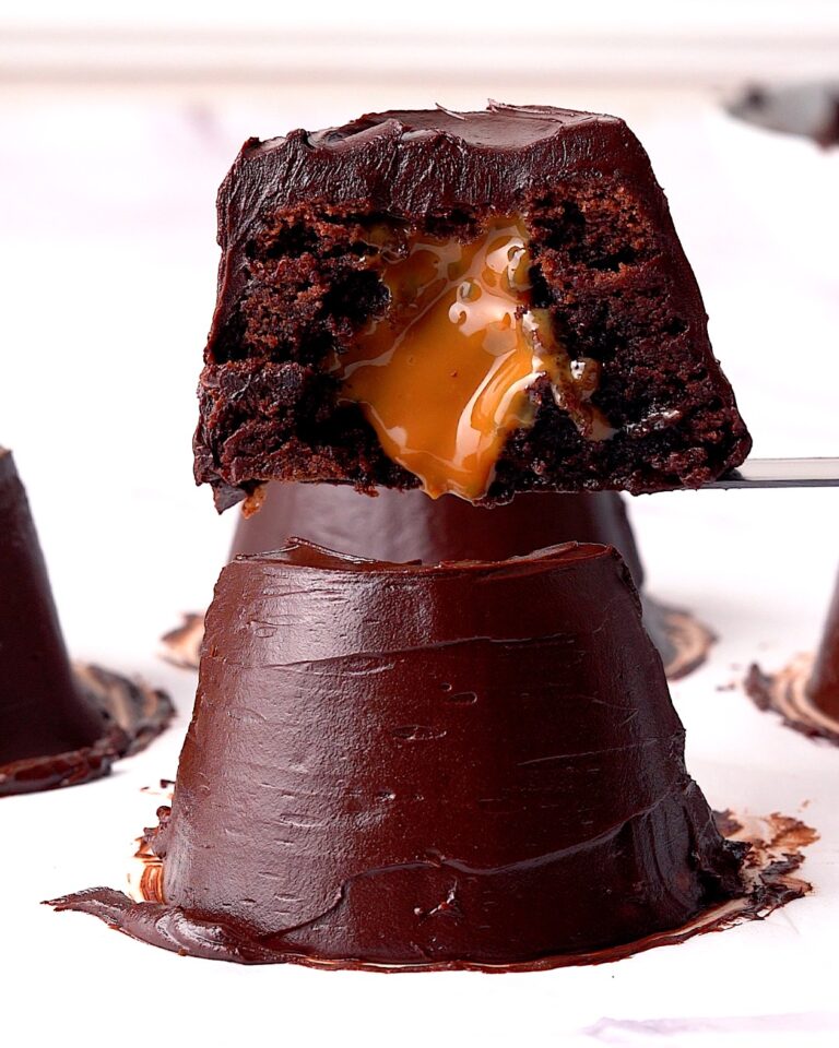 Rolo Brownies- that look like Rolo’s - Ems Foodie Fix