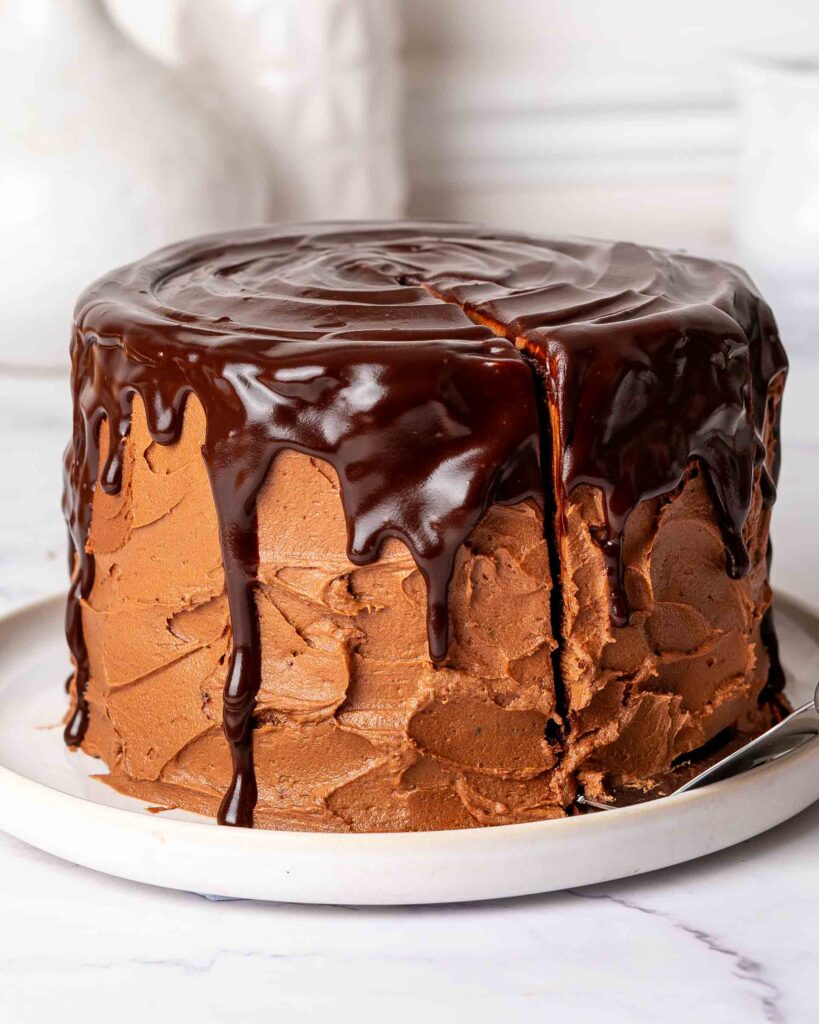 Chocolate fudge cake 