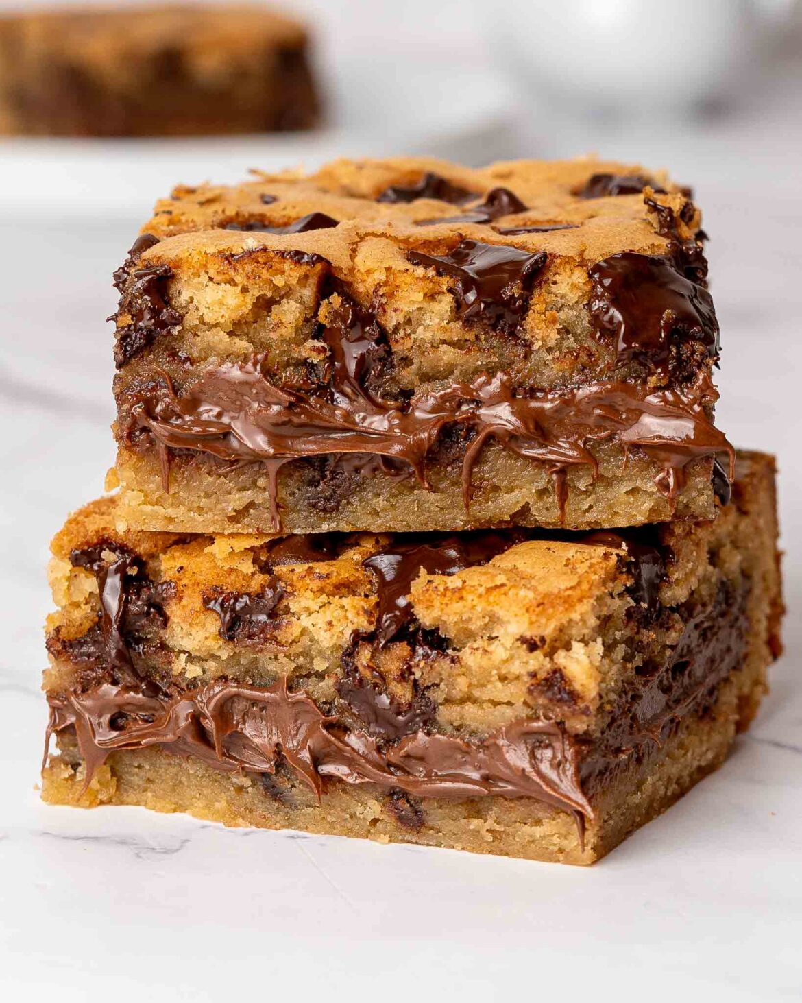 Nutella blondie