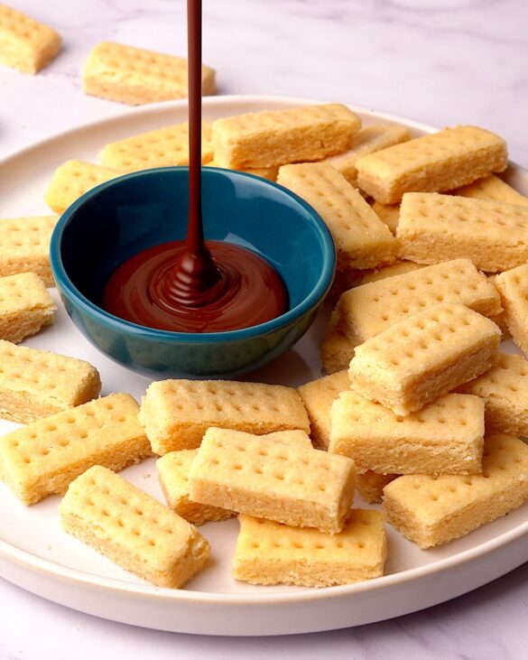 Mini shortbread biscuits