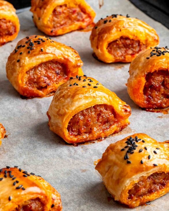 Nduja sausage rolls