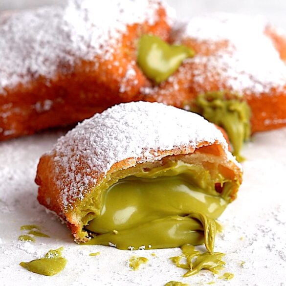 Easy pistachio beignets no yeast recipe