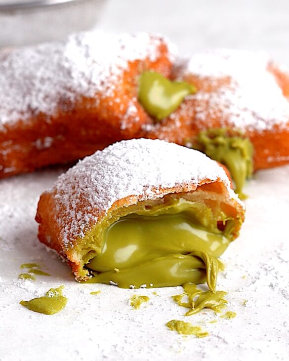 Easy pistachio beignets no yeast recipe