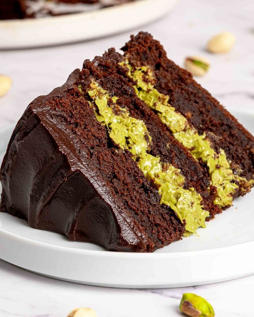 Viral Dubai Chocolate Bar Cake - Ems Foodie Fix