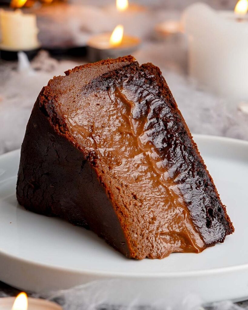 Nutella-brownie-basque-cheesecake.jpg - Ems Foodie Fix A slice of Nutella brownie Basque cheesecake.