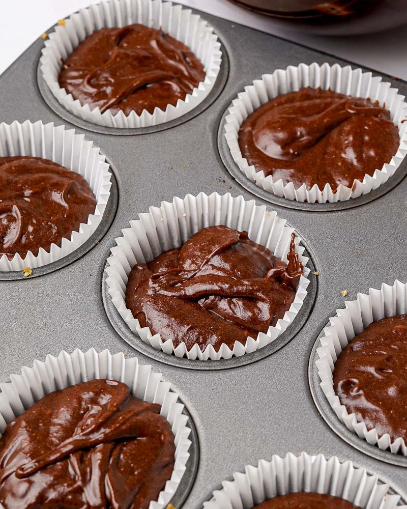 S'mores Nutella brownie cupcakes