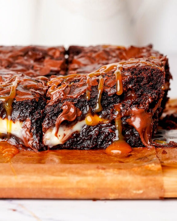 Caramel-cheesecake-nutella-brownies