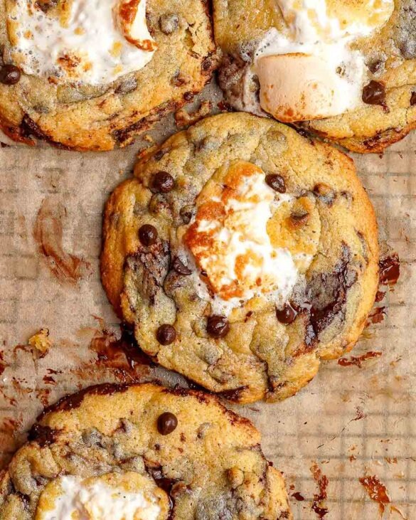 S'mores Kit Kat cookies