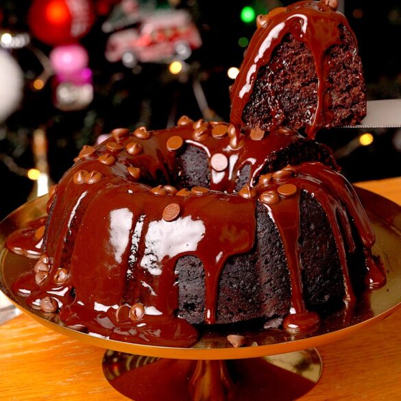 Chocolate sticky toffee pudding air fryer recipe.